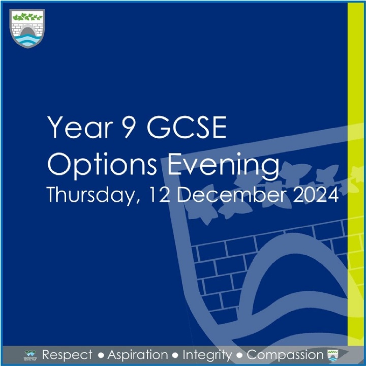  Year 9 GCSE Options Evening 